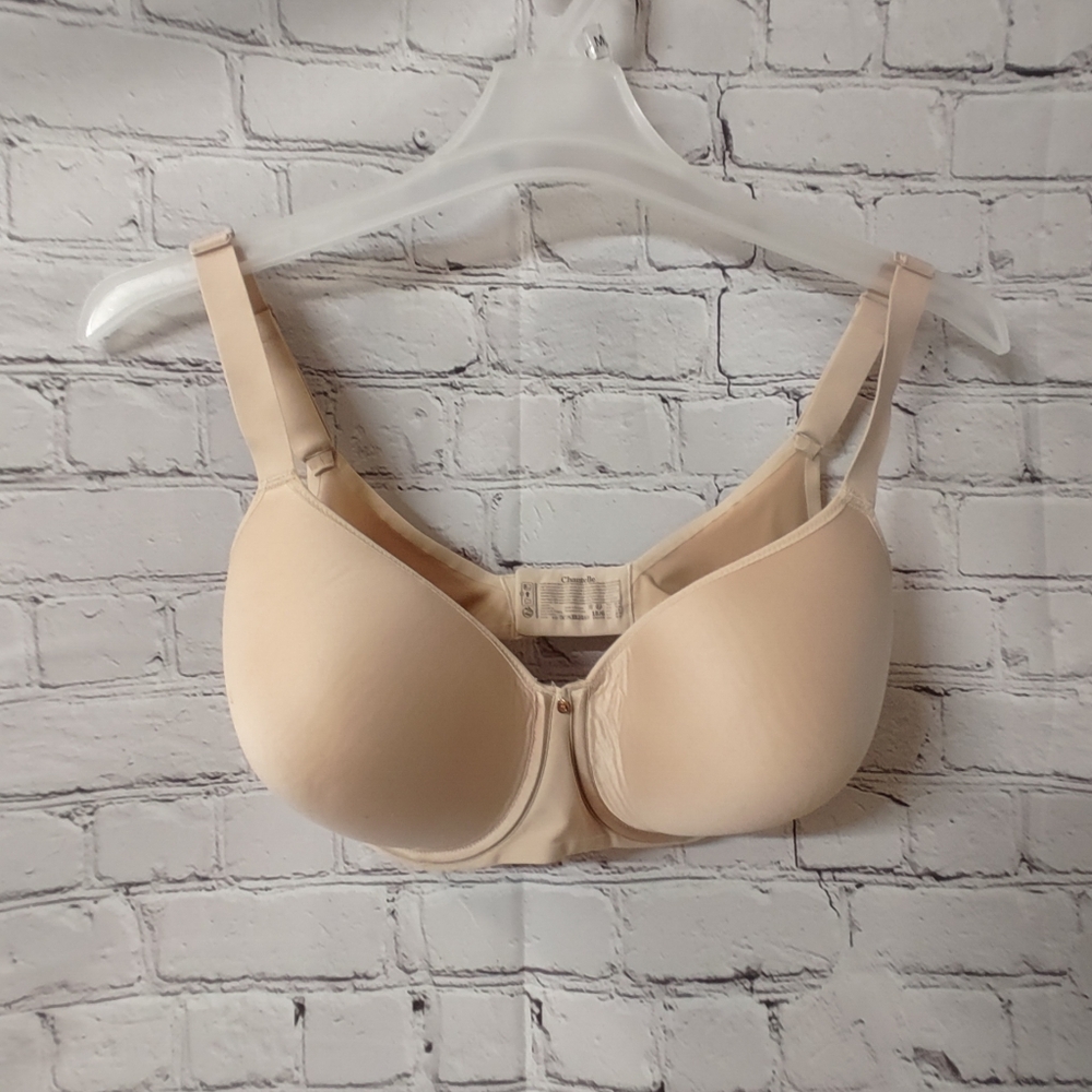 Chantelle Comfort Chic Full Coverage Custom Fit Underwire Bra Nude 32H